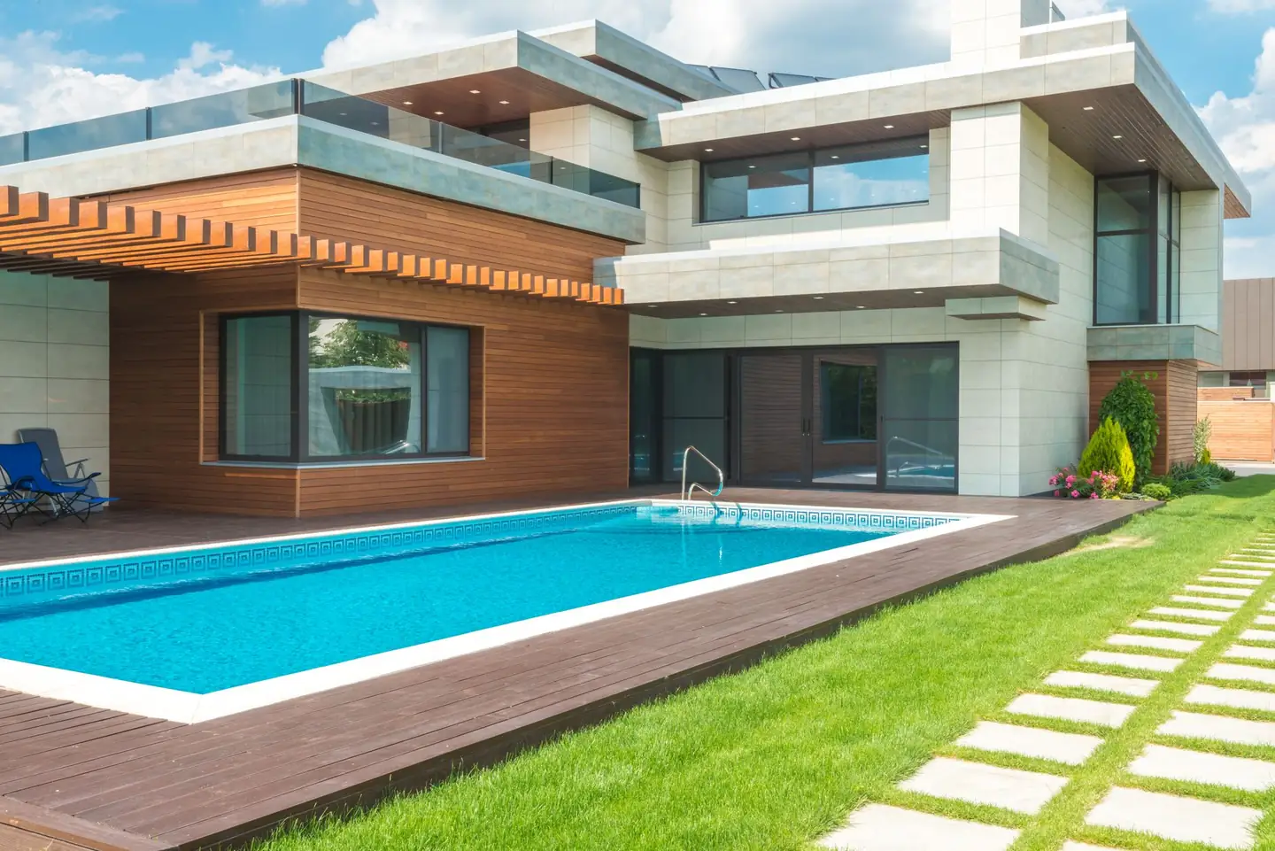 Swimming pool built in Corunna, NSW